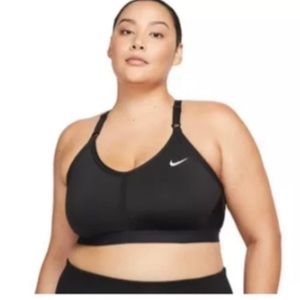 Nike Dri-Fit Plus Size Indy V-Neck Sports Bra. Size 2X. NWT.